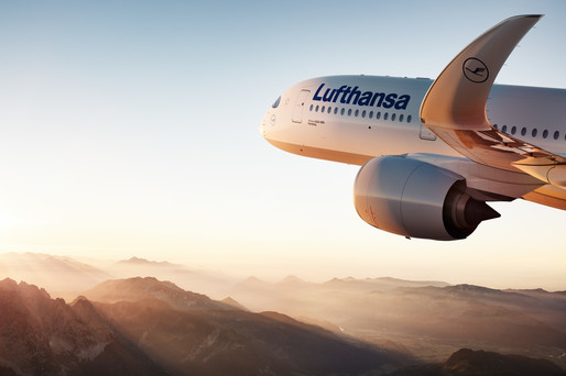 Lufthansa a înregistrat o creștere de 8% a numărului de pasageri transportați spre și din România, în primele șapte luni