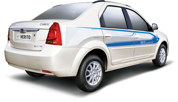 FOTO A fost lansată Dacia Logan electrică, cu sigla Mahindra, produsă de foștii parteneri Renault