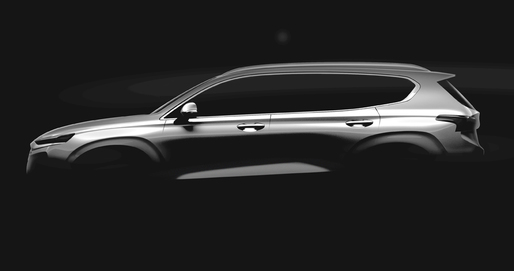 Fotografie teaser cu viitorul Hyundai Santa Fe. Lansarea oficială va fi la Geneva, în martie