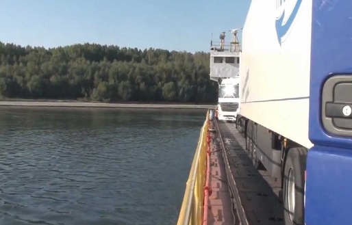 Dunărea a depășit cota de atenție la Galați. Navele circulă cu viteză redusă 