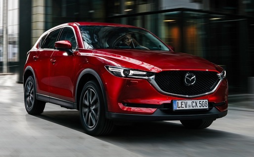 Mazda, creștere de 45% în primul trimestru, pe piața locală. SUV-ul CX-5 a fost cel mai vândut model
