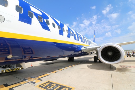 Ryanair lansează patru rute noi din București 