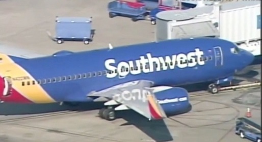 Încă un avion al Southwest Airlines a fost nevoit să aterizeze de urgență