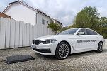 BMW lansează, în premieră mondială, stația de încărcare wireless, pentru mașinile electrice