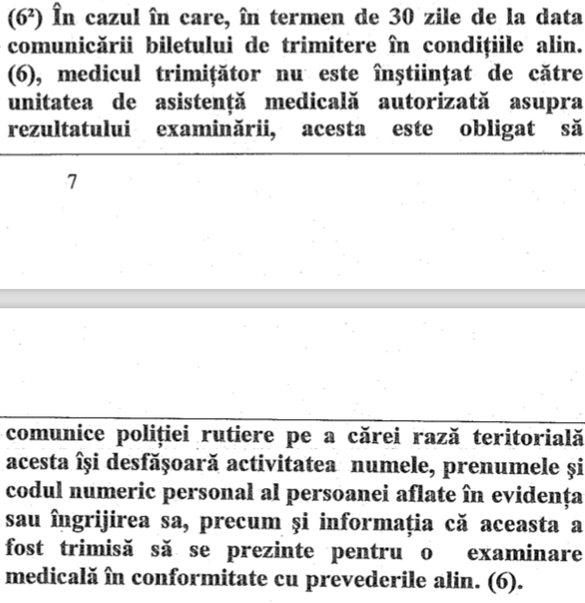 Noi condiții privind examinarea medicală a șoferilor, cu consecințe privind retragerea permisului de conducere