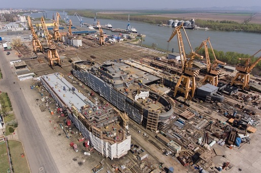 Șantierele Fincantieri în România – Vard Brăila și Vard Tulcea – pregătite să construiască nave militare 