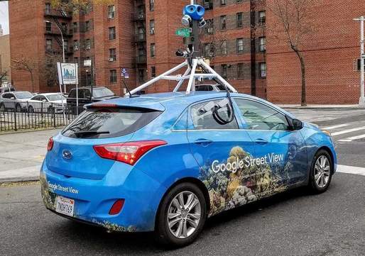 Mașinile folosite de Google pentru serviciul său de hărți monitorizează și calitatea aerului