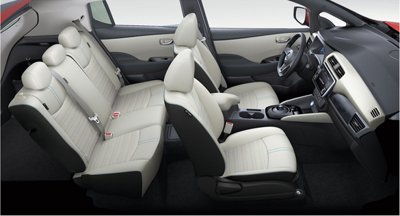 Nissan Leaf - generația a doua (interior)