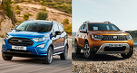 Dacia Duster și Ford EcoSport, final dramatic de an pentru stabilirea căștigătorului pe piața germană. Cele două SUV-uri vor avea 50.000 de unități exportate pe cea mai mare piață din Europa