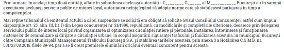 Sursă: Decizia nr. 6484/2018 a Tribunalului București, în dosarul nr. 32472/3/2018