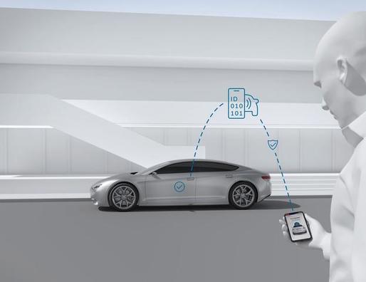 FOTO Bosch lansează un nou sistem, care elimină cheile mașinii și blochează în același timp accesul hoților 