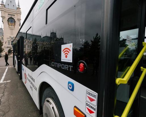 Toate autobuzele și tramvaiele din Iași, dotate cu internet wireless