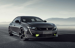 FOTO Peugeot 508 Concept, adus la Geneva: 500 CP, accelerație 4 secunde, trei motoare