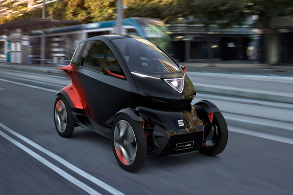 FOTO Seat Minimo, avansat ca un puternic concurent electric pentru Renault Twizzy