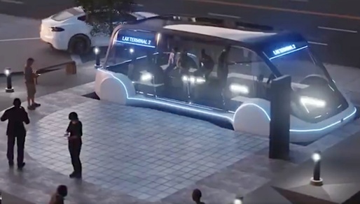 VIDEO Un tunel pentru vehicule de mare viteză va fi construit de Elon Musk în Las Vegas ''până la sfârșitul anului''