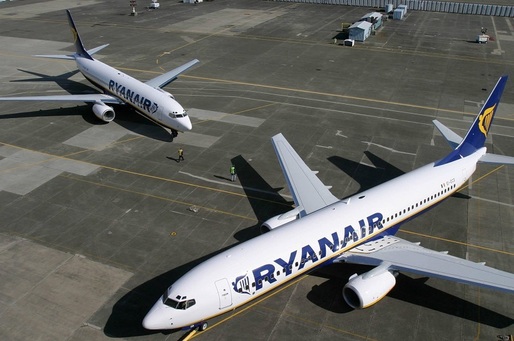 Ryanair este prima companie aeriană care a devenit unul dintre cei mai mari 10 poluatori din Europa