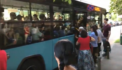 VIDEO HAOS pe traseu după oprirea temporară a "metroului ușor" 41 din București. STB promite măsuri