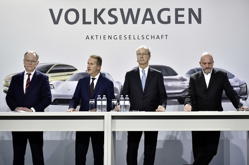Șefii VW acuzați de manipularea pieței se apără: autoritățile SUA sunt de vină pentru scăderea prețului acțiunilor în 2015!