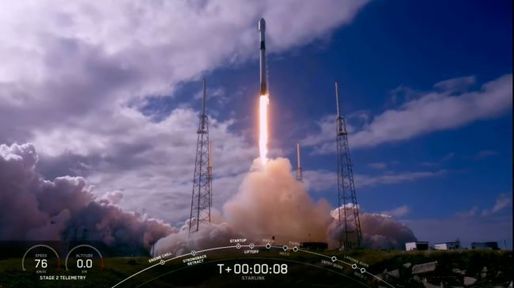 SpaceX a lansat a doua tranșă din constelația sa de sateliți