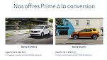 Mașina Dacia de 5.000 de euro, disponibilă, în sfârșit, în Franța. Sandero și Duster participă la Programul Rabla din campania guvernamentală