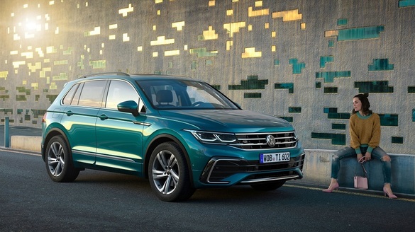 FOTO & VIDEO VW Tiguan, primul model care preia designul lui Golf 8