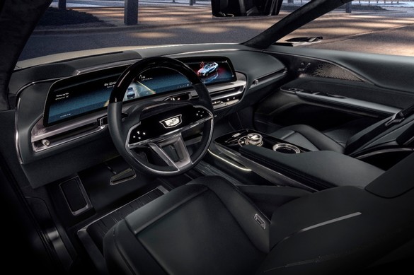 FOTO & VIDEO Marca de lux a GM, Cadillac, a prezentat primul automobil electric