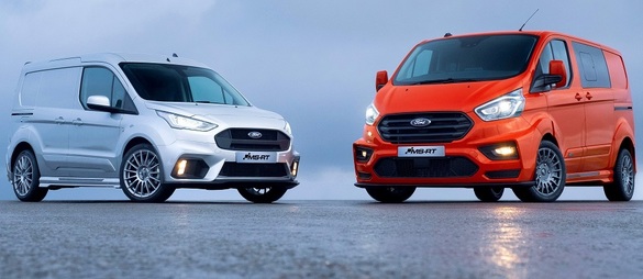 FOTO Ford lansează noile dube sport, de marfă și pasageri, Transit MS-RT, cu design inspirat din WRC