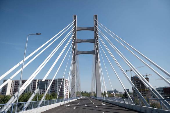 FOTO Podul Ciurel, deschis circulației