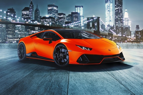 FOTO Lamborghini lansează Huracan-ul fluorescent