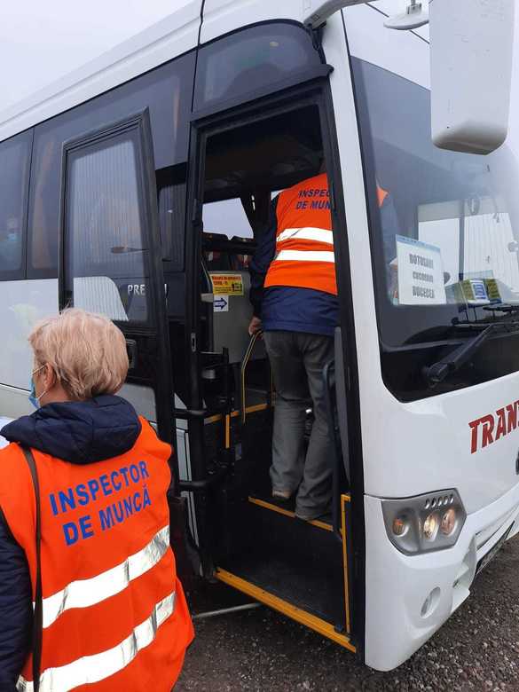 FOTO Inspecția Muncii a declanșat controale în transport