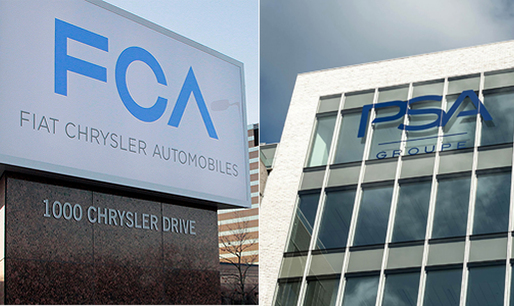 FCA și PSA au convocat acționarii pentru a vota fuziunea. Apare al patrulea producător mondial de automobile