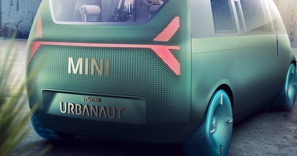 FOTO Mini ne propune automobilul virtual: Vision Urbanaut, o arhitectură inedită care amintește de VW Bulli