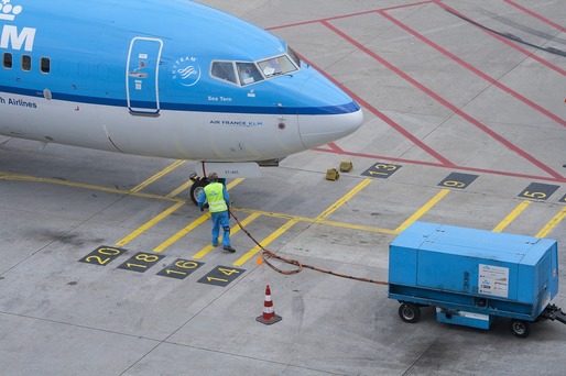 KLM a operat primul zbor cu kerosen sintetic