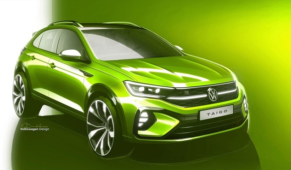 FOTO Primele imagini cu VW Taigo, un crossover coupe, concurent cu Ford Puma