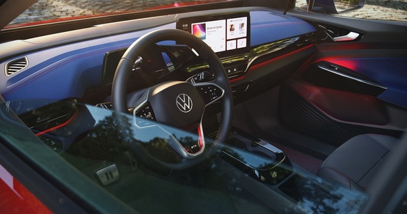 FOTO Volkswagen a prezentat prima versiune sportivă a unui vehicul electric: ID.4 GTX