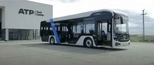 VIDEO Prototipul autobuzului electric românesc e-UpCity, testat cu succes la Târgu Mureș