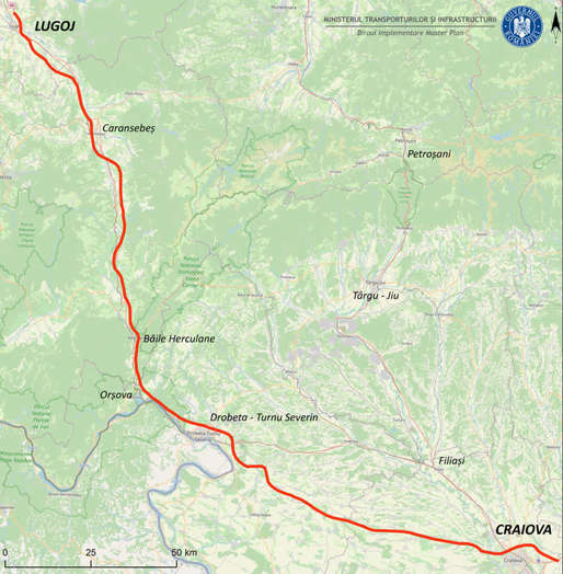 Cinci oferte depuse pentru proiectarea drumului de mare viteză Craiova-Lugoj