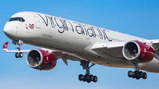 Virgin Atlantic, companie a miliardarului Richard Branson, a atras 400 de milioane de lire sterline printr-o rundă de finanțare