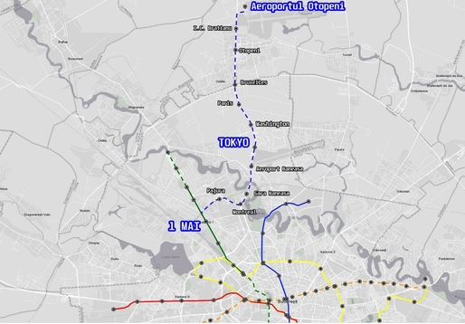 Numai constructori din Turcia s-au înscris la licitația pentru Metroul M6 de la Băneasa la Aeroportul Otopeni