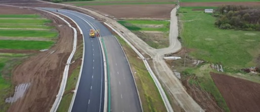 VIDEO Primul segment de drum expres din România a fost deschis