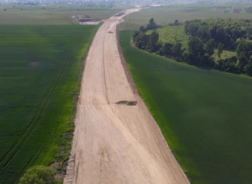 VIDEO Autostrada de Centură a Bucureștiului - imagini cu stadiul lucrărilor la primul tronson