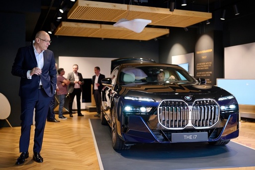 FOTO Românii au făcut primele comenzi pentru noul BMW i7, care costă 130.000 de euro