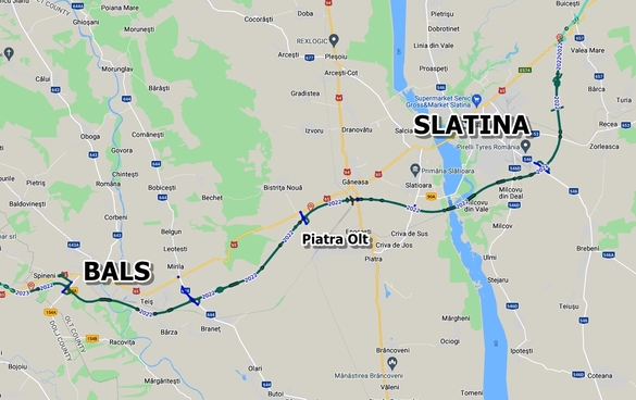 VIDEO&FOTO Tronsonul de drum expres care ocolește Slatina - deschis. România va avea în total 40 km de drum expres: „Șoferii vor economisi cel puțin o oră.”