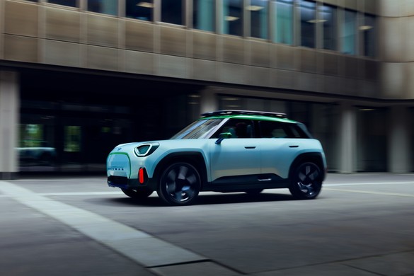 FOTO MINI schimbă radical designul cu conceptul Aceman, un crossover electric de dimensiunile Dacia Spring