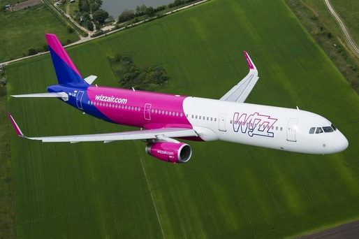 Wizz Air lansează o nouă rută spre România