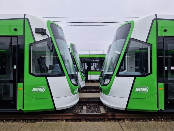 VIDEO&FOTO Primele 15 tramvaie Imperio vor circula pe linia 41, începând de sâmbătă
