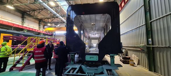 FOTO ANUNȚ Când ajunge la Făurei primul tren produs de Alstom pentru România 