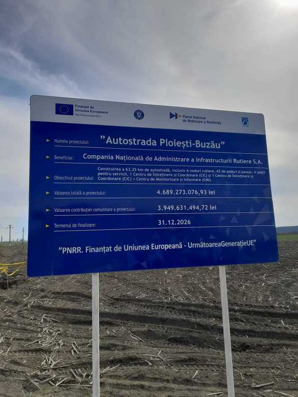 VIDEO&FOTO Autoritățile cer italienilor să dubleze ritmul de lucru la Autostrada Ploiești-Buzău. Sute de utilaje și muncitori 