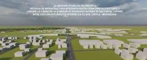 VIDEO Start pentru modernizarea DN1A, spre parcul Mogoșoaia. Cum va arăta