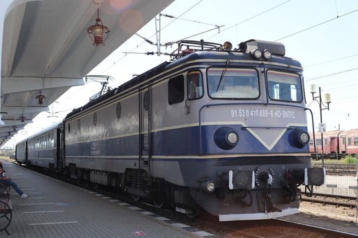 Record de viteză pe căile ferate din România: o locomotivă a atins 210 km/h la centrul de testare de la Făurei
